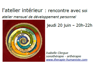 L’atelier intérieur : rencontre avec soi
