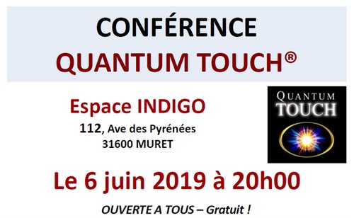 Conférence QUANTUM-TOUCH 6 juin