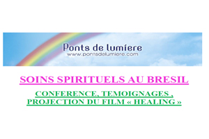 Conférence, Témoignages , PROJECTION DU FILM « HEALING »