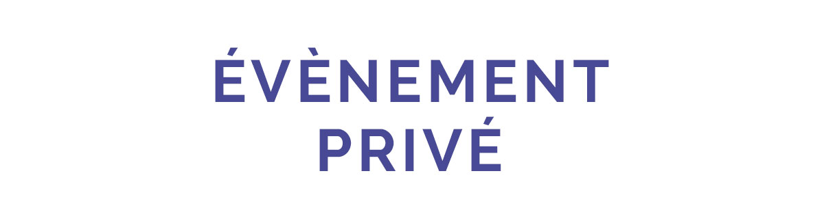 évènement privé Espace Indigo