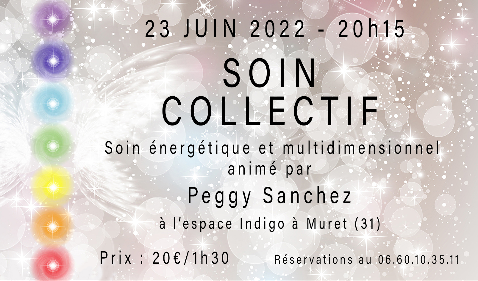 Soin collectif avec Peggy Sanchez Juin et Juillet 2022