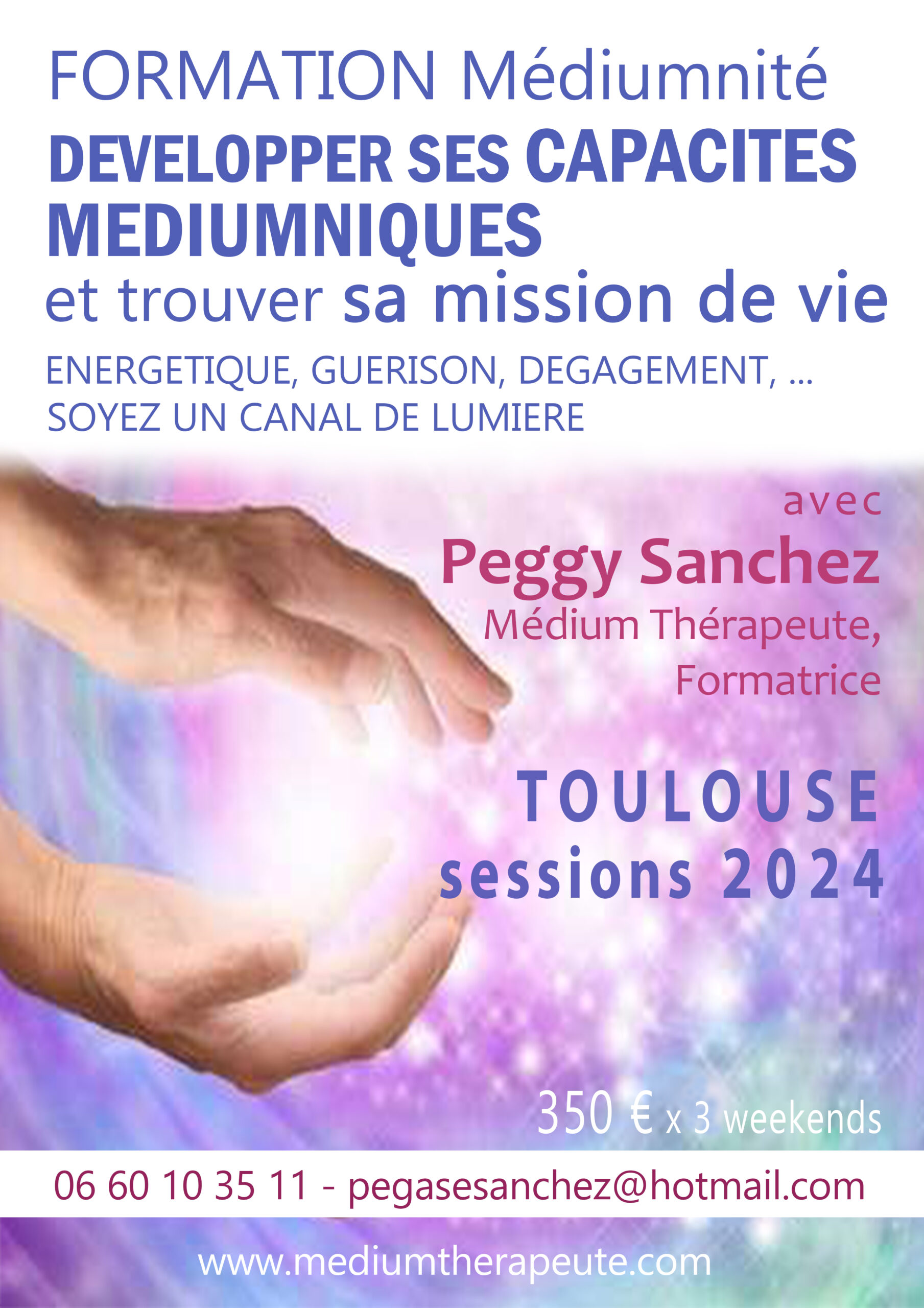 Formation Meduimnité Peggy Sanchez Muret